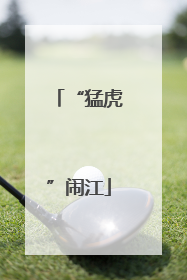 “猛虎”闹江