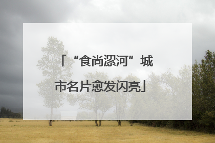 “食尚漯河”城市名片愈发闪亮