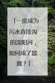 一度成为污水直排沟的滏阳河，如何成了景观？