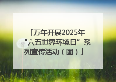 万年开展2025年“六五世界环境日”系列宣传活动（图）