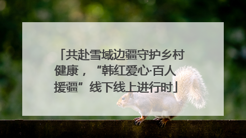 共赴雪域边疆守护乡村健康，“韩红爱心·百人援疆”线下线上进行时
