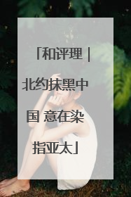 和评理｜北约抹黑中国 意在染指亚太