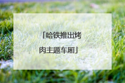 哈铁推出烤肉主题车厢