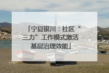 宁夏银川：社区“三力”工作模式激活基层治理效能