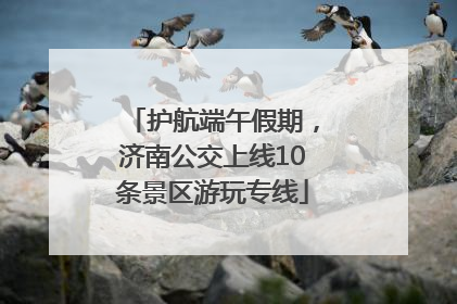 护航端午假期，济南公交上线10条景区游玩专线