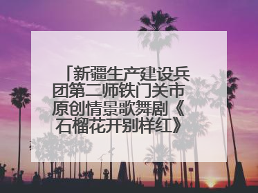 新疆生产建设兵团第二师铁门关市原创情景歌舞剧《石榴花开别样红》将来河北巡演