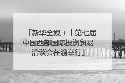 新华全媒＋丨第七届中国西部国际投资贸易洽谈会在渝举行