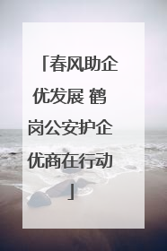 春风助企优发展 鹤岗公安护企优商在行动