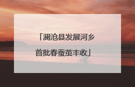 澜沧县发展河乡首批春蚕茧丰收