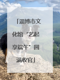 淄博市文化馆“艺起享端午”圆满收官