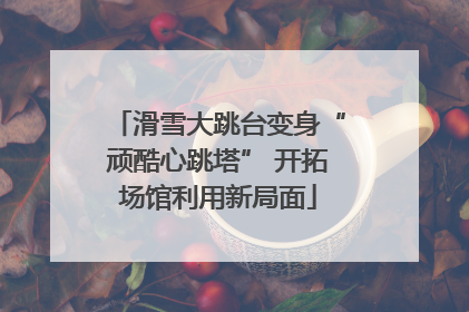 滑雪大跳台变身“顽酷心跳塔” 开拓场馆利用新局面