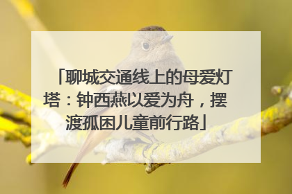 聊城交通线上的母爱灯塔：钟西燕以爱为舟，摆渡孤困儿童前行路