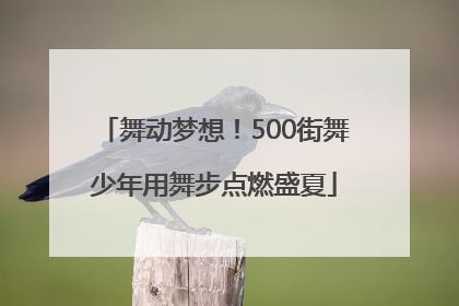 舞动梦想！500街舞少年用舞步点燃盛夏