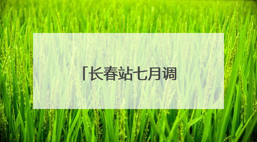 长春站七月调图提速 三个半小时就到北京