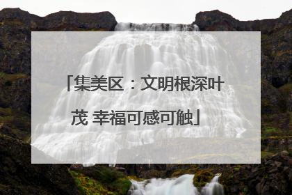 集美区：文明根深叶茂 幸福可感可触