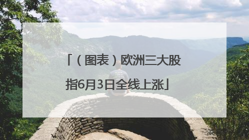 （图表）欧洲三大股指6月3日全线上涨