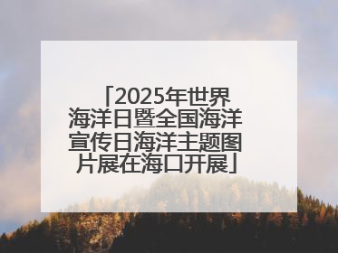 2025年世界海洋日暨全国海洋宣传日海洋主题图片展在海口开展