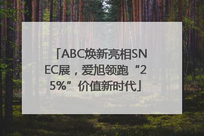ABC焕新亮相SNEC展，爱旭领跑“25%”价值新时代